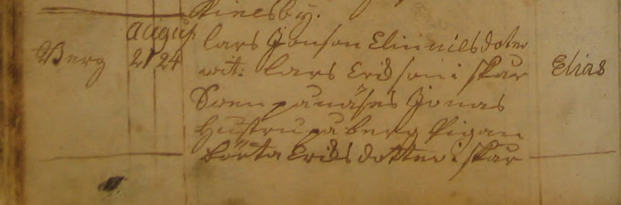 Födelseboken Jörlanda 1766