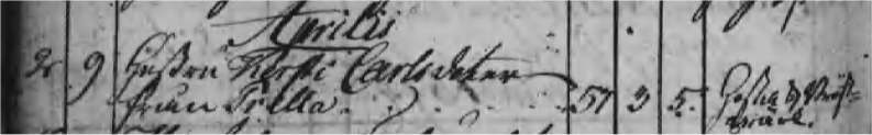 Dödboken Harestad 1787