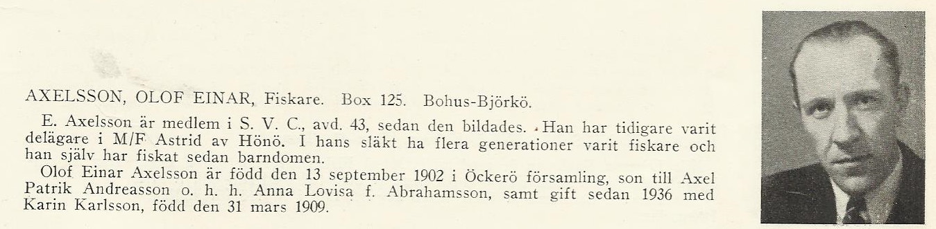 Axelsson, Olof Einar