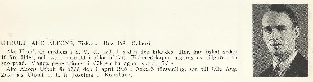 Utbult Åke Alfons