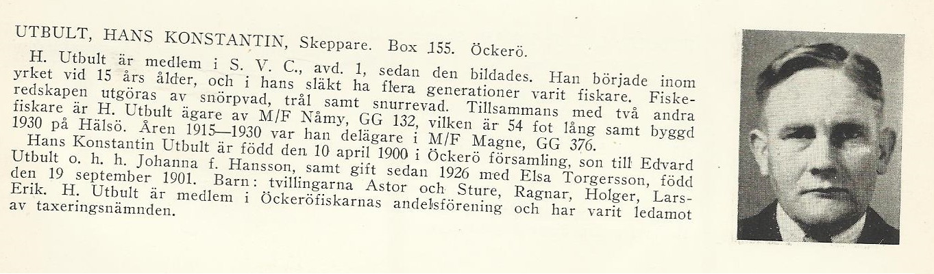 Utbult Hans Konstantin