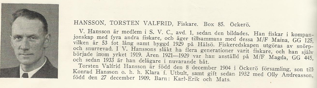 Hansson Torsten Valfrid