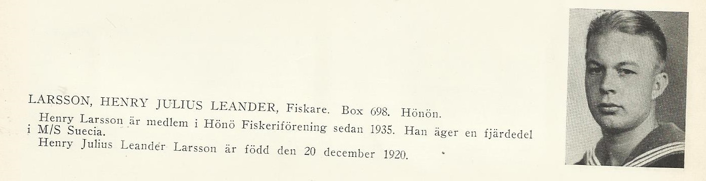 Larsson Henry Leander