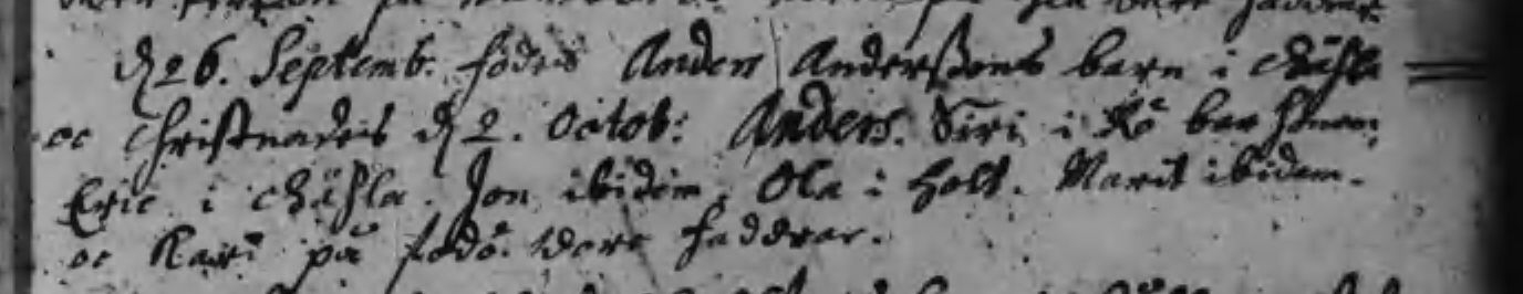 födda 1705