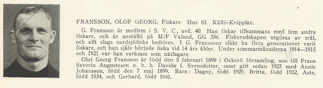 Fransson Olof Georg..