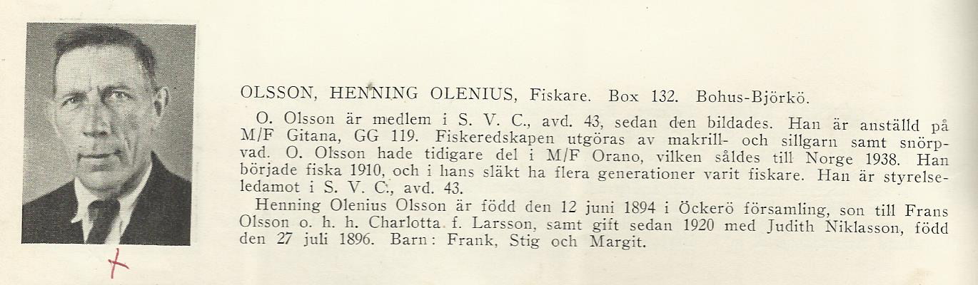 Henning Birger Olenius Olsson