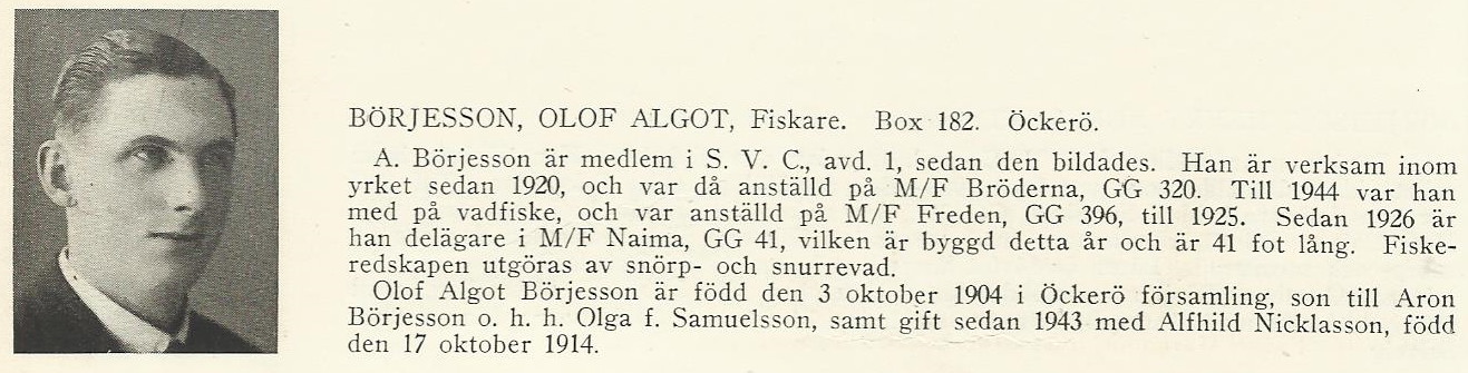 Börjesson Olof Algot