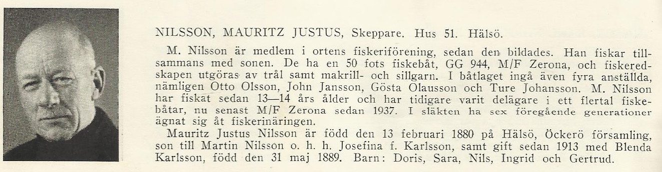 Nilsson Mauritz Justus.