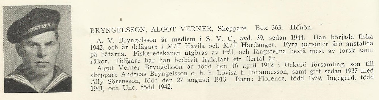 Bryngelsson Algot Verner