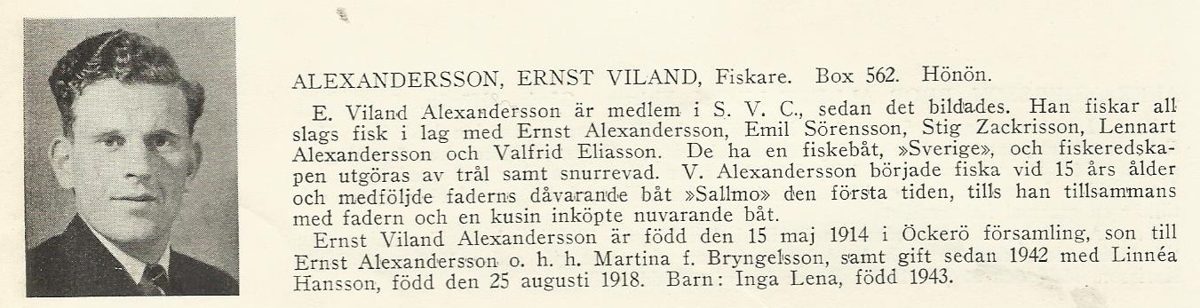 Alexandersson Ernst Viland