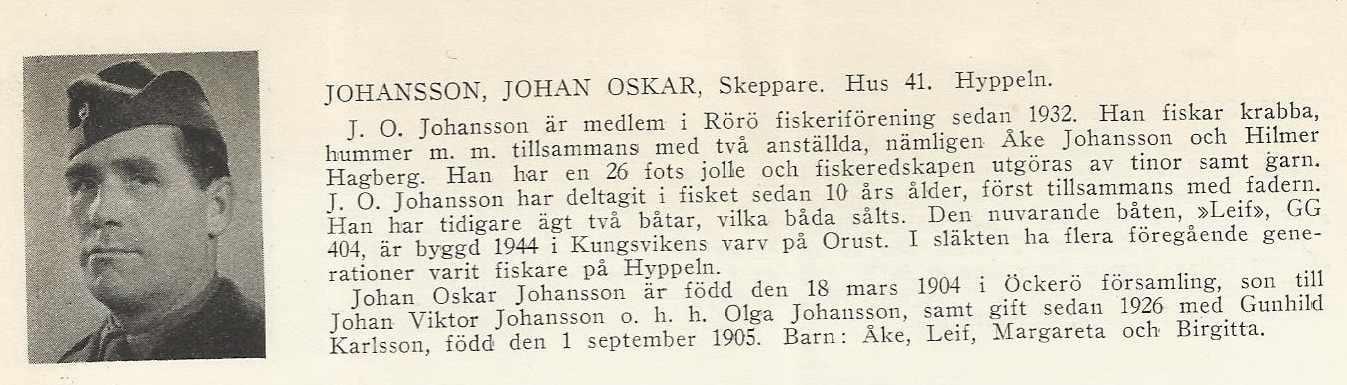 Johansson Johan Oskar