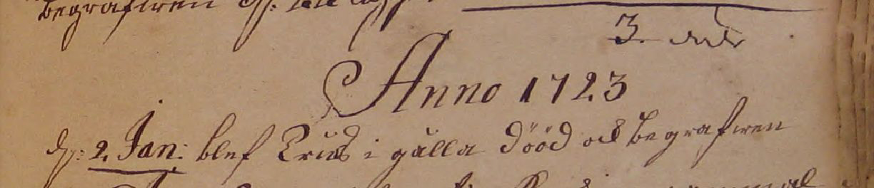 Döda 1723