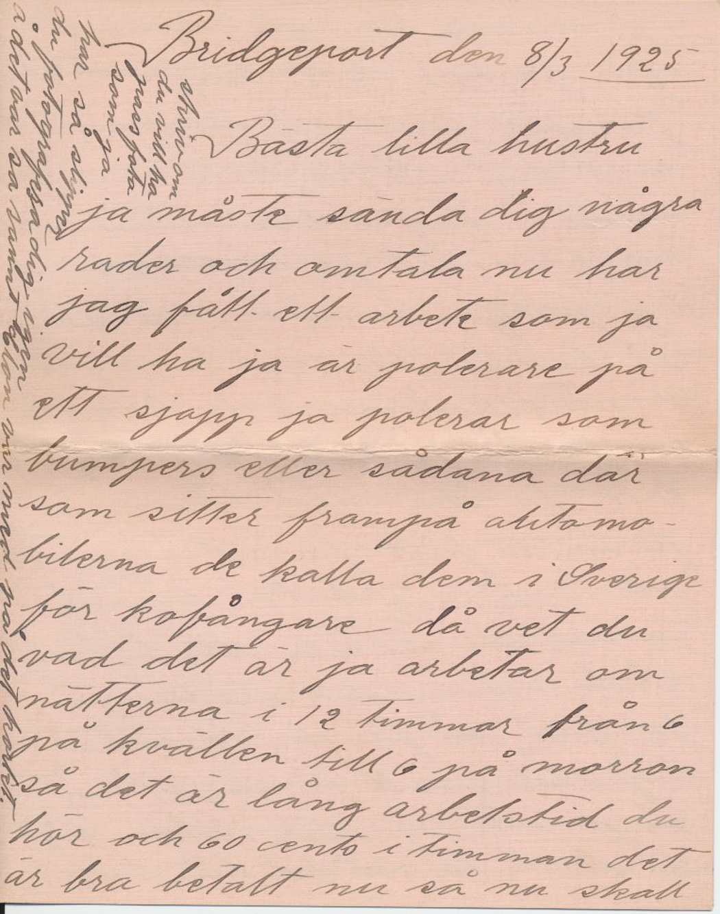 brev nr åtta 8.3.1925