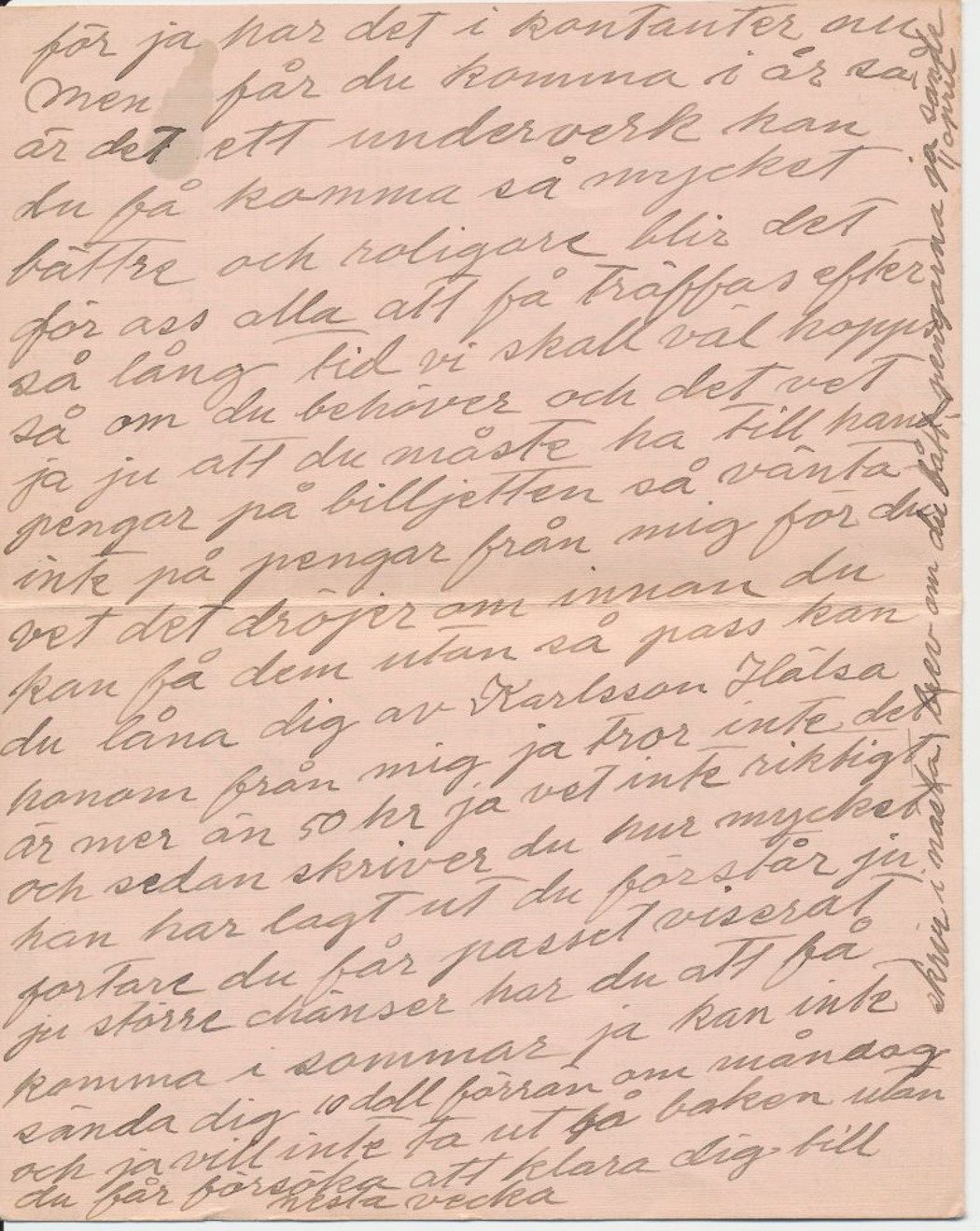 sista sidan brev fjorton 19.5.1925