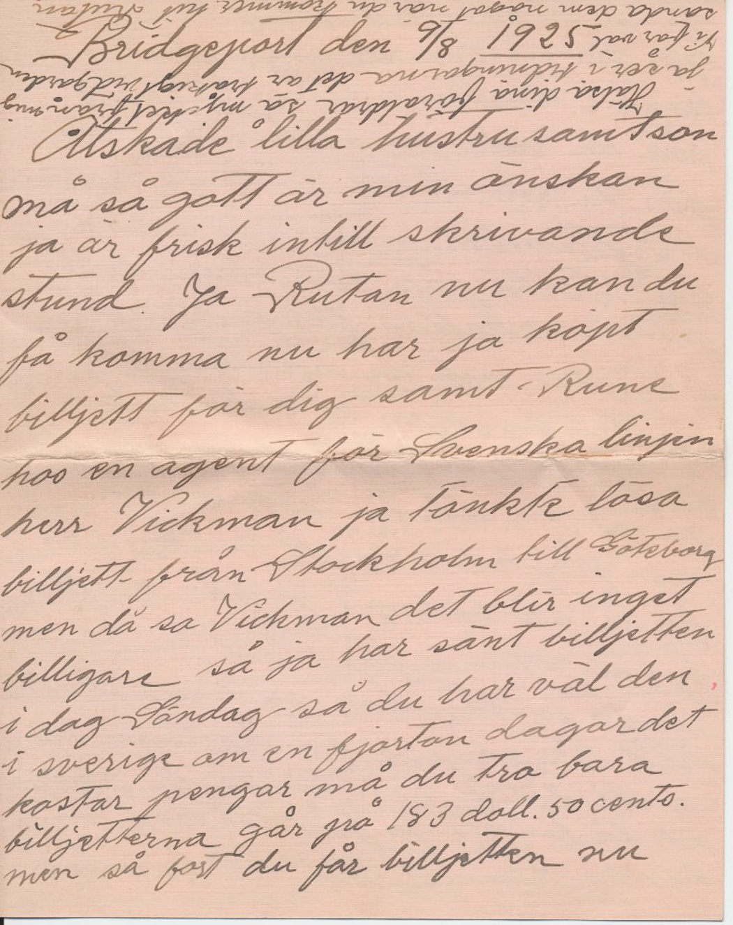 brev nr sexton 9.8.1925