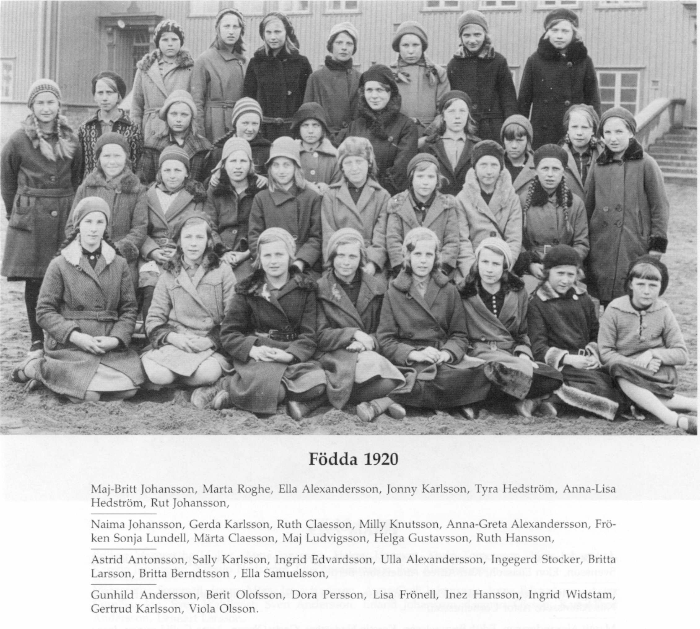 Födda 1920 Hönö