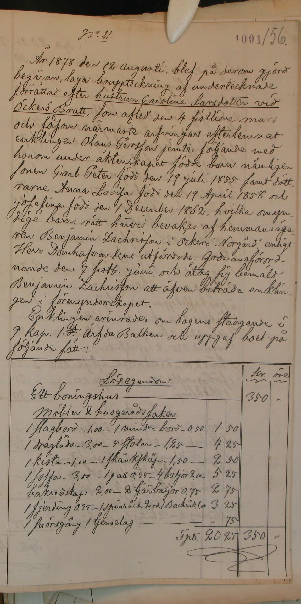 Västra-och-Östra-Hisings-häradsrätt-O-FII-12-1877-1879-Bild-506-Sida-1001