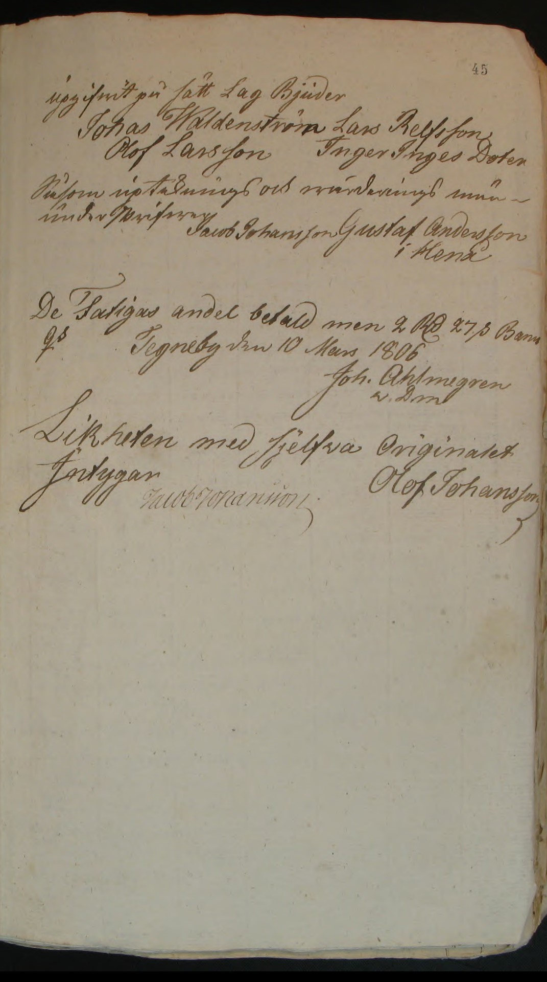 Orusts-och-Tjörns-häradsrätt-O-FII-7-1806-1809-Bild-28-Sida-45