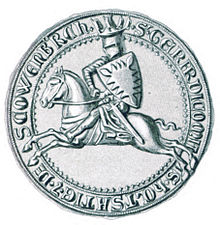 Seal Gerhard I Holstein-Itzehoe