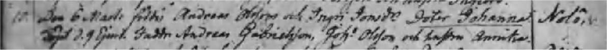 DopBoken Öckerö 1788