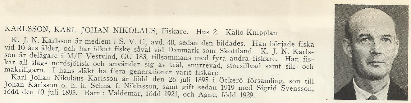 Karlsson Karl Johan Nikolaus